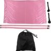 Aerial Yoga Swing Set, Aerial Yoga Door Hanging Trapeze Sling Kit, Waist Back Leg Stretch Strap, Leg Stretching Assist Trainer(粉色) - Image 5