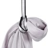 ZCYYL Aerial Yoga Hammock Safe Breathable Relieve Pain Durable Children's Elastic Hammock with Carabiners for Yoga Children Use 39.3 * 110inch(Gray) - Image 6