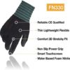 DEX FIT Nitrile Work Gloves FN330; Firm Non-Slip Grip; Thin & Lightweight; Durable & Foam Coated; Touchscreen Compatible; 3D-Comfort Fit; Machine Washable, Black L (9) 12 Pairs - Image 2