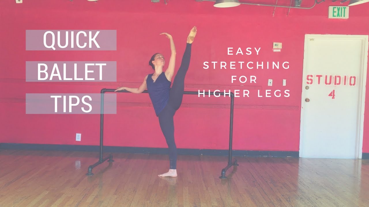 Stretching for Higher Extensions Quick Ballet Tips AerialFitness