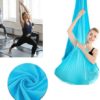 Astibym Yoga Hammock, Aerial Yoga Swing Low Stretch Design Toughness 2.8x1m/9.2x3.3ft Lightweight for Relax Exercise for Professional Yoga for Fitness Training - Image 7