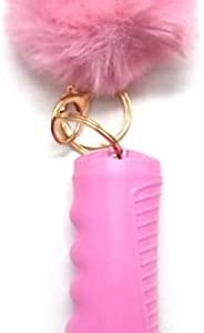 Smalibal 20ML Spray Key Chain Mini Finger Grip, Pepper Spray Housing Keychain Decoration for Girls, Ladies, Students