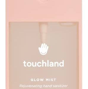 Touchland Glow Mist Rejuvenating Hand Sanitizer | Rosewater scented | 500-Sprays each, 1FL OZ (Set of 1)