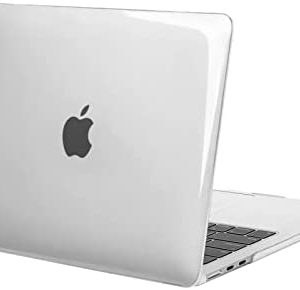 MOSISO Compatible with MacBook Air 13.6 inch Case 2022 Release A2681 M2 Chip with Liquid Retina Display & Touch ID, Protective Plastic Hard Shell Case Cover, Crystal Clear