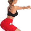 DAYOUNG Women Yoga Shorts High Waist Tummy Control Workout Biker Running Athletic Compression Short with Pockets - Image 4