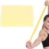 Elastic Fitness Elastic Band, Aerial Yoga Hammock TPE for Training Sports (Yellow) - Image 8