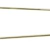 Dasunny 6-String Guitar Trapeze Tailpiece Bridge for Jazz Guitar or LP Style Tele Guitar, Gold Tone - Image 3