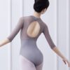 Women's Ballet-Dance-Leotards 1/2 Sleeve Dance Bodysuit for Gymnastics, Aerial Yoga, Performances - Image 8