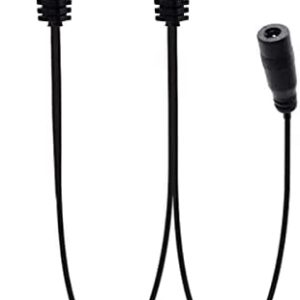 Cheerock Guitar Pedal Effect Power Cable, Guitar Pedal Board Daisy Chain Power Supply Cables, 1 to 2 Way Guitar Power Supply Cord, Power Cable Chain for DC 9V Guitar Pedal Power Supply Adapter Plug