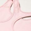 Nike Women's Medium Support Non Padded Sports Bra (Small, Pink Glaze) - Image 4