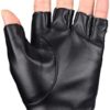 PRIORMAN Pole Dance Gloves, Men's and Women's Fitness Gloves, Fingerless Non-Slip and Non-Injury Sports Gloves，Suitable for Gym Exercise, Fitness, Weightlifting, Pull-ups, Yoga, Rowing - Image 7