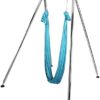 EVTSCAN Yoga Sling Inversion, Indoor Outdoor Aerial Yoga Stand Frame Yoga Body Swing Inversion Stand with Belt - Image 2