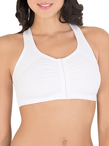 Fruit of the Loom Women's Front Close Racerback Sports Bra - Image 4