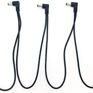 9V DC Power Jack Splitter Adapter Daisy Chain 1 to 4 Way Power Cable for Guitar Pedals