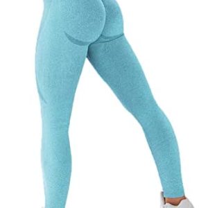 GYMSPT Seamless Leggings High Waist Butt Lift Leggings for Womens Gym Workout Yoga Pants Tummy Control Stretchy Booty Tights