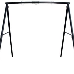 Trekassy 440lbs Heavy Duty Metal Swing Frame, A-Frame Swing Stand for Kids, Adults, Outdoor Fun, Fits for Most Swings