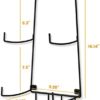 Yoga Mat Holder Wall Mount Yoga Mat Rack Storage Home Gym Accessories With 4 Hooks for Hanging Yoga Strap and Foam Roller Resistance Bands at Fitness Class or Home Gym - Image 4