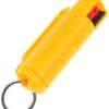 Pepper-Spray Keychain Self-Defense Keychain for Women Quick Release Pepper Spray Keychain Finger Grip for Accurate Aim Yellow - Image 2