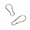 SHONAN 5.5 Inch Large Locking Carabiner, 2 Pack Heavy Duty Carabiner Clips, Stainless Steel Screw Locking Carabiners for Home Gym, Outdoor Camping, Swing, Hammock, Hiking and More, 950 lbs Capacity - Image 6