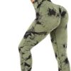 RXRXCOCO Women Seamless Scrunch Butt Leggings Contour High Waisted Yoga Pants Tummy Control Compression Workout Tights - Image 3