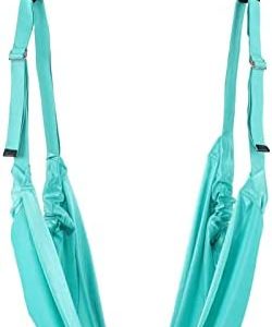 Aerial Yoga Strap, Leg Waist Back Stretching Yoga Stretch Strap Adjustable Back Bend Training Yoga Belt Improve Leg Waist Back Flexibility for Health