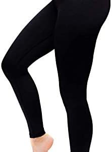 CompressionZ High Waisted Women's Leggings - Compression Pants for Yoga Running Gym & Everyday Fitness