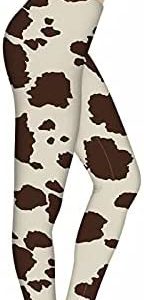 Belidome Novelty Women Leggings for Yoga Jogging Sports High Waist Pants Stretch Soft, XS-3XL Size