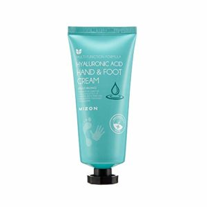 Mizon Hand Cream for Dry Cracked Hands, Elbows, and Heels, with Hyaluronic Acid, Instant Hydration for Skin, Hydrating and Moisturizing for Soft Supple Hands, Light and Non-Greasy 100ml 3.38 fl oz