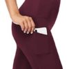 CADMUS Women's High Waist Spandex Yoga Shorts for Bike Running Two Side Pockets - Image 2