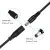 8 Way Daisy Chain Power Cable DC for Guitar Pedal Effect Pedals Power Supply Adapter, 1 to 8 Ways Splitter Right Angle Plug Cord for Effect Pedal - Image 3