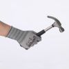 COOLJOB Work Gloves, Rubber Grip and Latex Coated, Non-Slip and High Dexterity, Honeycomb Grip, Delivery Gloves for Trucker, Box Handler, Carpenter, Gardener and Police Officer (Medium, Pack of 3) - Image 5