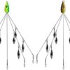 XhuangTech Alabama Rig Baits, 5 Arms Alabama Umbrella Rig with Soft Paddle Tail Swimbaits Bass Lures Jig Head Hook for Pike/ Trout/ Crappie in Freshwater Or Saltwater … - Image 4