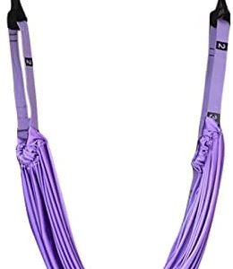 Grey990 Flexible Gym Hanging Inversion Swing Aerial Yoga Hammock Stretcher Band Belt Daily Fitness Equipment