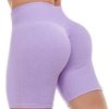 Toplook Women Seamless Scrunch Workout Shorts Biker Shorts for Women High Waist Gym Running Yoga Athletic Shorts - Image 2