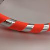 Adult 1.5 lb. Hula Hoops Orange Weighted Fitness Dance Workout Exercise Beginner Medium 38 inches round. Get Your Middle Little! - Image 2