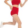 ATHVOTAR High Waisted Spandex Shorts for Women, Booty Workout Yoga Biker Shorts - Image 5