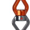30kN Rope Swing Swivel, Rotational Device Rope for Aerial Silks Dance Swing Hammock Climbing Connector Aerial Yoga Ring - Image 2