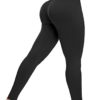 YEOREO Women High Waist Workout Gym Smile Contour Seamless Leggings Yoga Pants Tights - Image 2