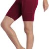 Zonoss 4 Pack Biker Shorts with Pockets for Women High Waist,Womens Athletic Workout Shorts for Summer - Image 3