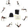 Helius Bodyweight Fitness Resistance Kit Extension Strap for Door Pull Up Bar, Powerlifting Strength Workout Kit Straps Home Gym Exercise Full-Body Workout Equipment for Complete Body Core - Image 8