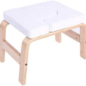 Headstand Bench Yoga Inversion Trainer Yoga Inverted Chair, Auxiliary Practice Stool Home Fitness Equipment Yoga Exercise Bench Professional Yoga Aids Relieve Fatigue and Shape Body Idea for Workout