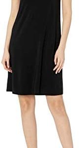 Anne Klein Women's Shirt Collar Trapeze Dress