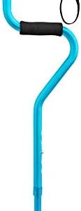 BeneCane Walking Cane Adjustable Cane with Offset Soft Cushioned Handle for Men & Women Lightweight Comfortable Extra Stability Base 2 Handle Mobility Aid for Men Women and Seniors