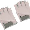 ITODA Cycling Driving Fingerless Gloves, Summer Sunscreen Cooling Breathable Half Fingers Anti-UV Touchscreen Gloves Riding Full Palm Sports Non-Slip Grip Motorcycle Golf Outdoor Mittens for Women - Image 6