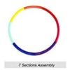 Weighted Hula Hoop, Trim Hoop 4B - 3.9 lb Large, Weight Loss Fitness Sports Hoop with No Wavy Ridges (Rainbow Colors) - Image 8