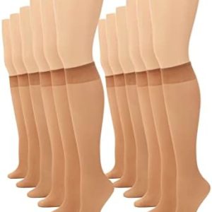 No Nonsense Women's Sheer Knee Highs