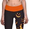 Fanii Quare Women's High Waist Ankle Leggings Digital Print Skinny Active Yoga Pants - Image 4
