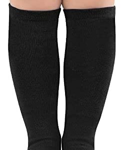 Kids Child Soccer Socks Stripes Knee High Tube Socks Cotton Uniform Sports Socks for Toddler Boys Girls
