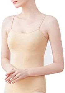 Daydance Camisole Nude Leotards for Girls Ballet, Dance, Gymnastics, Aerial Yoga, Swim