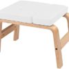 MengK Wooden Yoga Inversion Stool White - Image 7